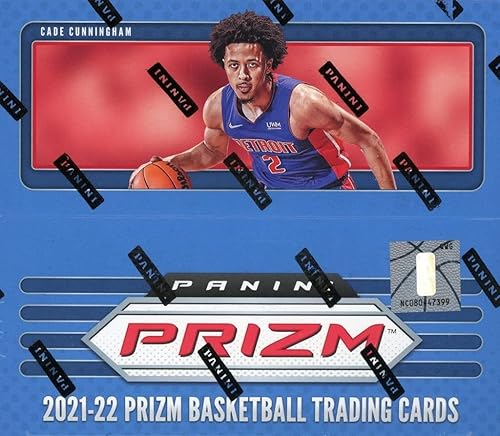 Caja al por menor de baloncesto Panini Prizm NBA 2021/22 – 24 paquetes – 96 cartas coleccionables en total