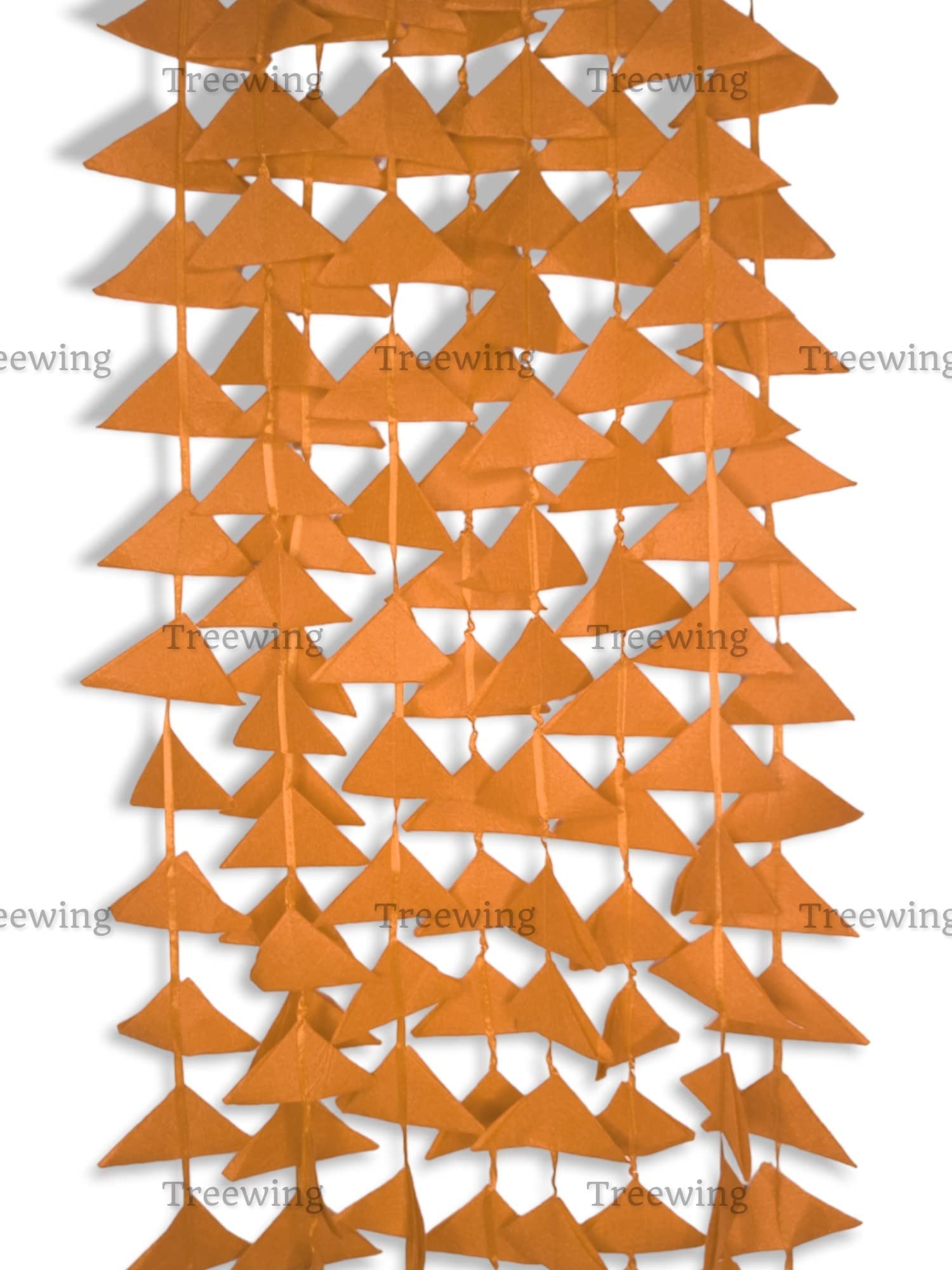 Treewing Decorative Triangle Net Cloth Garlands 4ft. Hanging for Mehndi, Haldi, Wedding, Party Décor/Backdrops, Home Décor, Color Theme Party, Festivals (Triangle Hanging (Orange), 5) (B0BVRXNZHP) Amazon Price History, Amazon Price Tracker