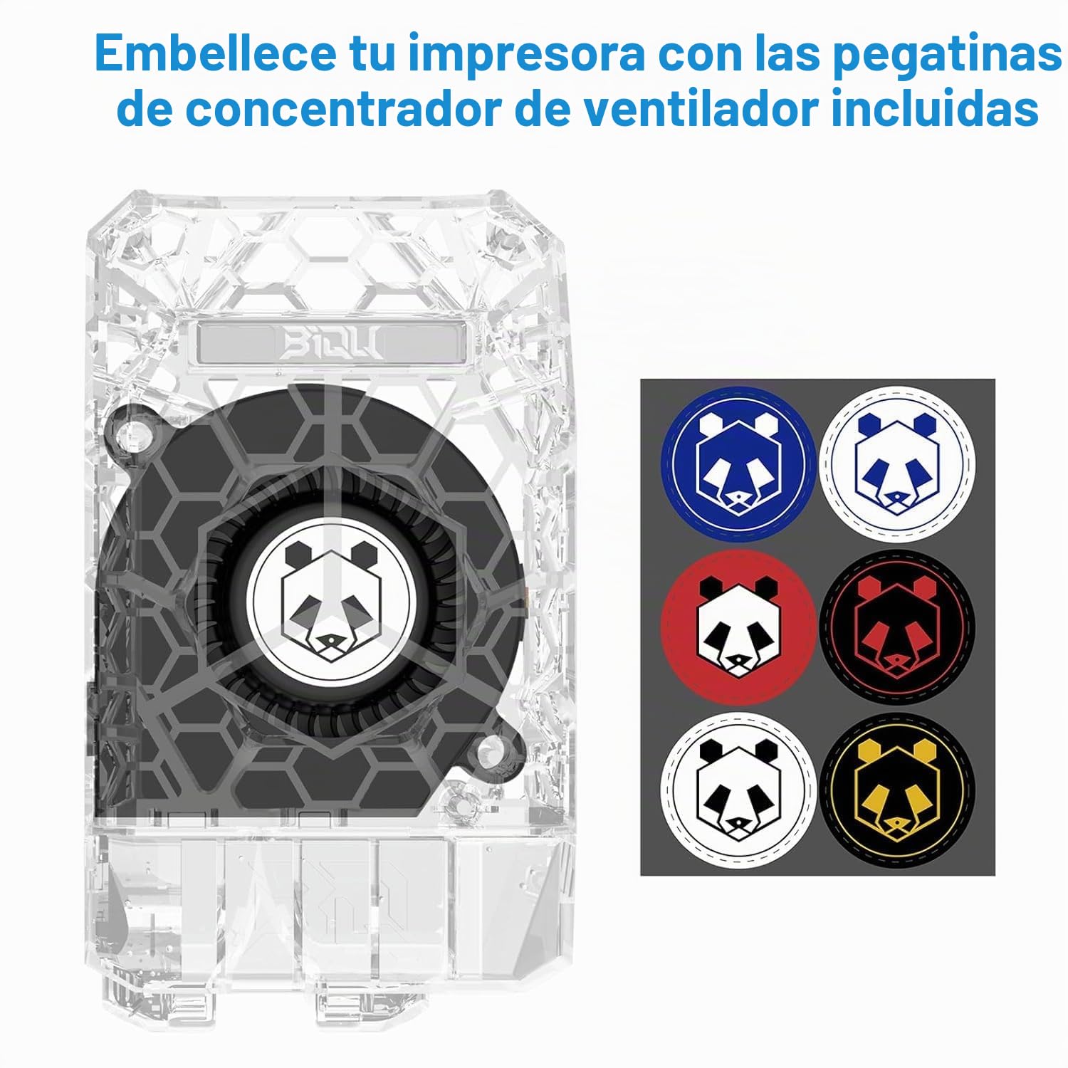 BIQU Panda Jet pack Apto para Bambu-Lab P1/X1 Impresora 3D