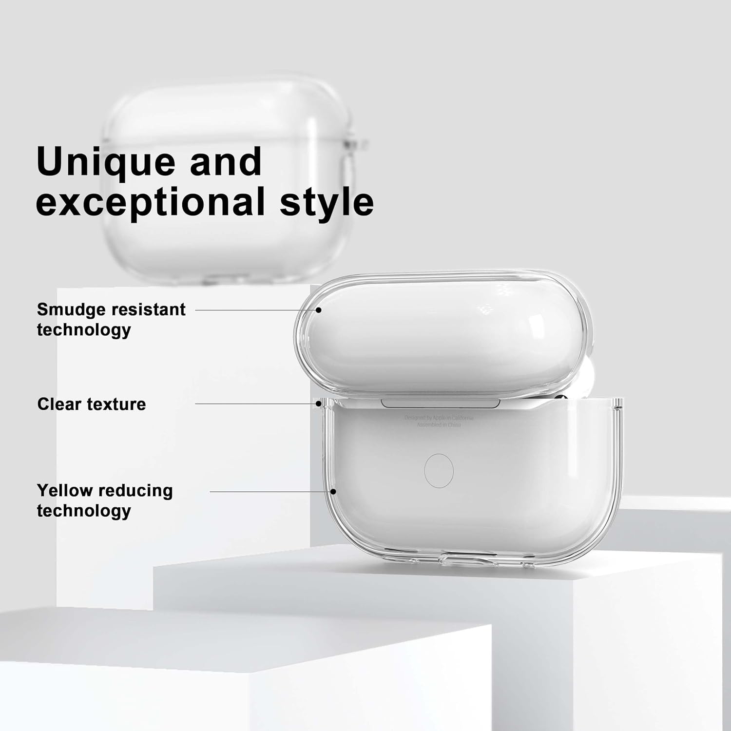 جراب شفاف متوافق مع سماعات ايربودز برو 3 - متوافق مع جراب ايرب... - view 3