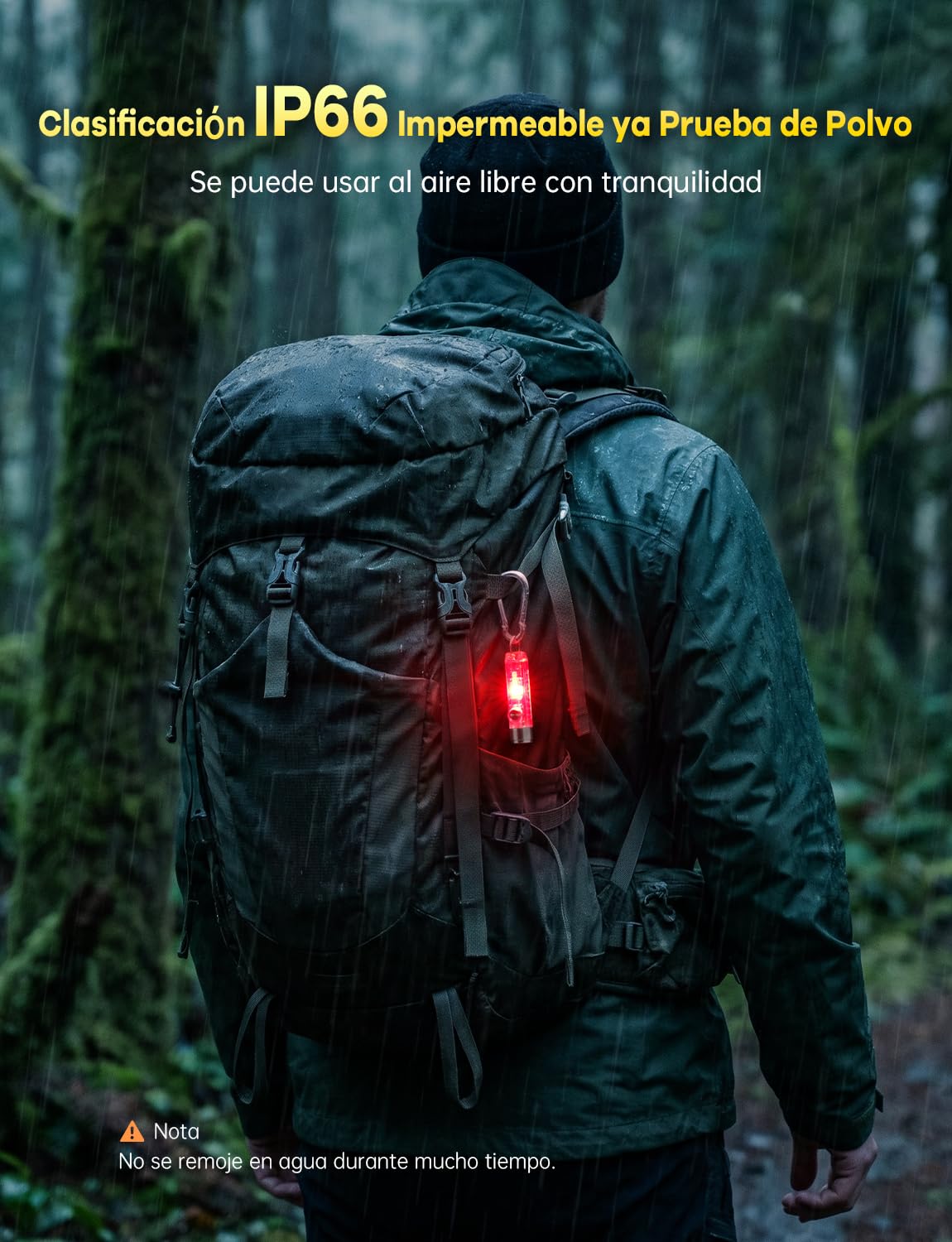 Jeebel Mini Linterna LED, Linterna de Bolsillo Recargable USB 400 Lúmenes Pequeño Antorcha con Luz Lateral UV/Blanco/Rojo Azul, EDC Magnético Multifuncional IP65, Emergencia Acampada Regalo Creativo