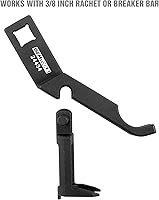 Vista 2 de OEMTOOLS 24434 Ford compresor de muelle de válvula para motores de 2 válvulas, herramienta de remoción de muelle de válvula para vehículos Lincoln