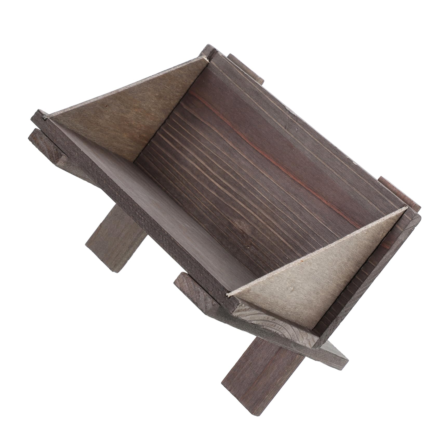 GOOHOCHY Unique Religious Handmade Wooden Manger Jesus Birth Scene Decorative Nativity Set Ideal for Christmas Decor