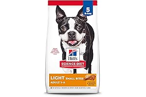 Hill's Science Diet Light Dry Dog Food: Aiding Weight Management for Dogs Aged 1-6