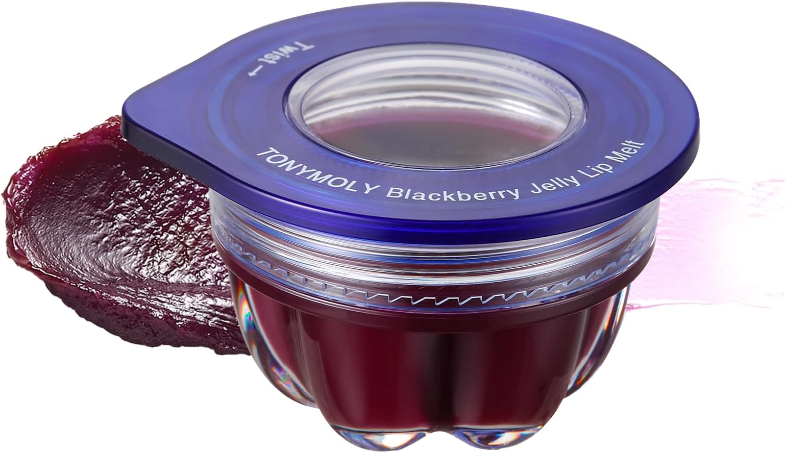 Jelly Lip Melt, Moisturizing, Hydrating & Nourishing Lip Balm Treatment, Blackberry 0.31 oz.