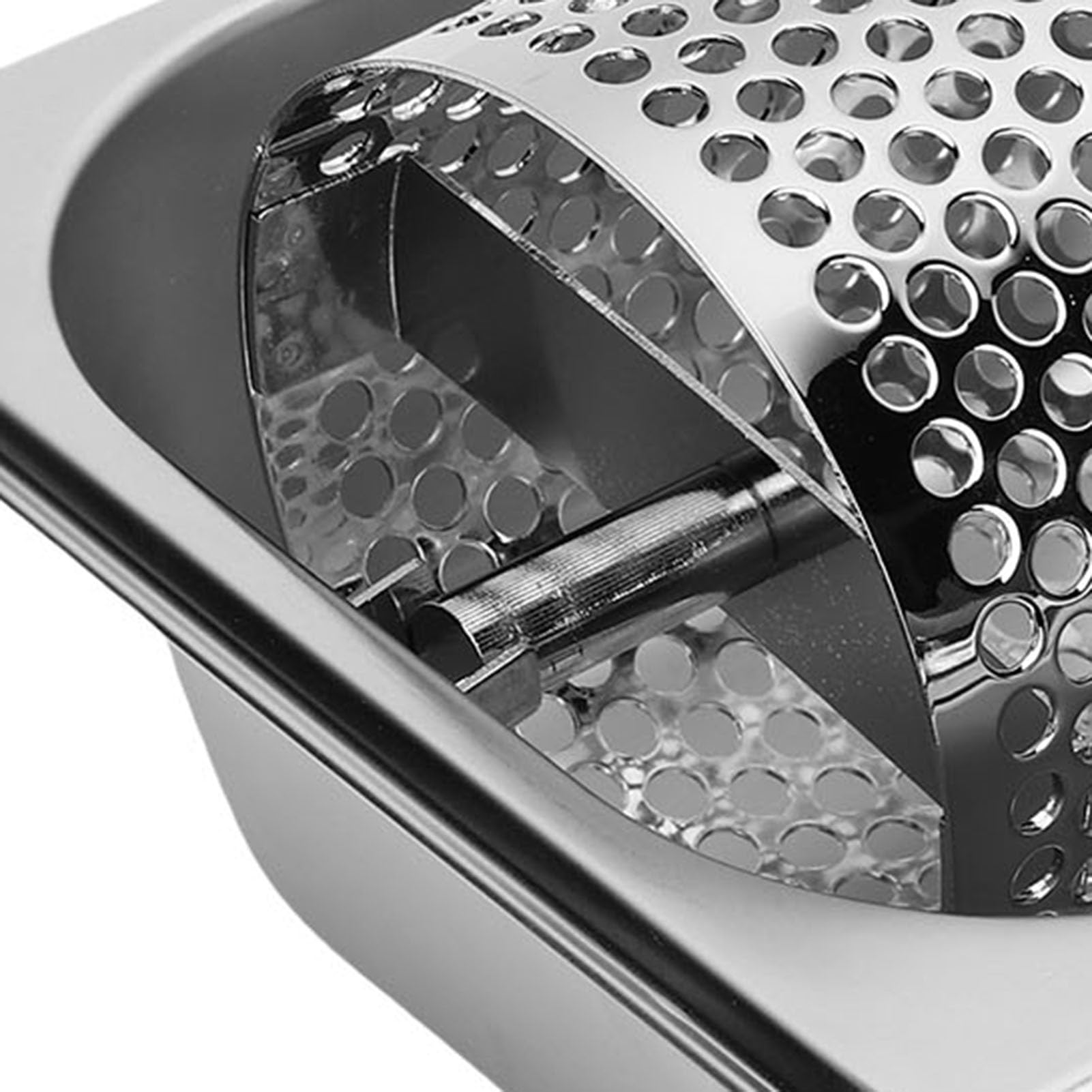 Rullo Spalmatore per Burro, Rullo per Burro con Fondo Rialzato in Acciaio Inossidabile Distribuzione Uniforme Sulla Piastra, Uso Multifunzionale per Hamburger, Pane, Barbecue, Grigliate,