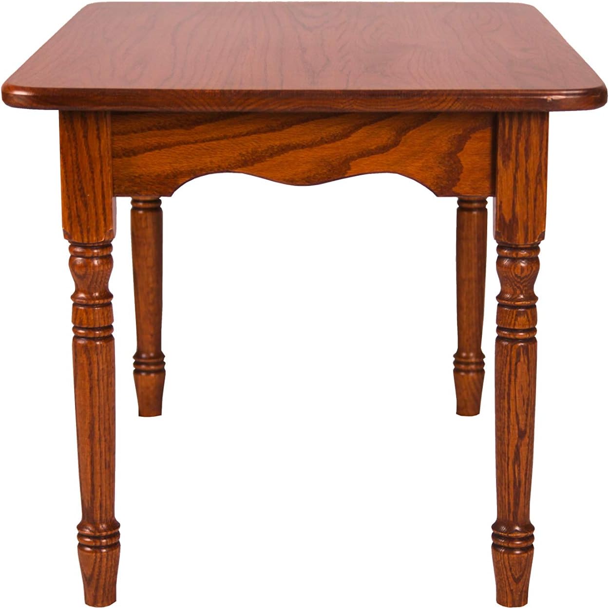 Product Deal Peaceful Classics Amish Handcrafted Child's Solid Wood Table and 2 Chairs Set - Harvest Finish Great for Playroom