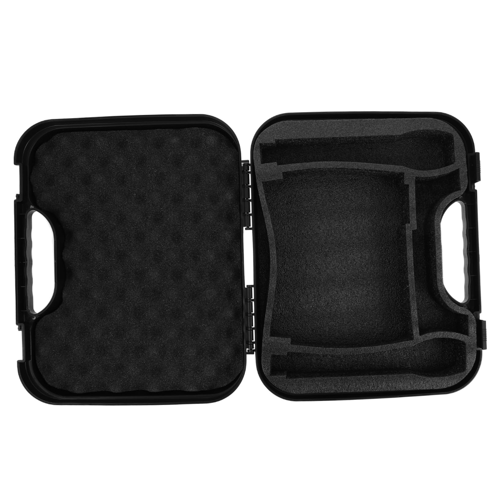 Estuche para Micrófono de Condensador con Gran Capacidad, Diseño Portátil y Resistente al Agua para Grabación y Equipo de Podcast en Color Negro