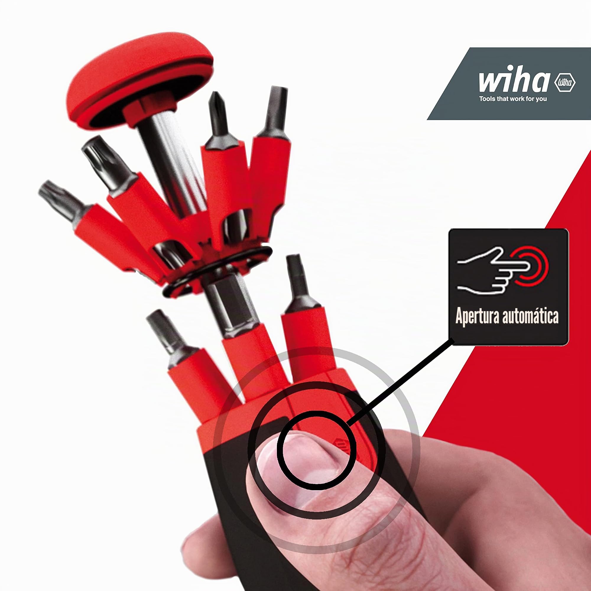 Wiha - Destornillador con cargador LiftUp 26one®