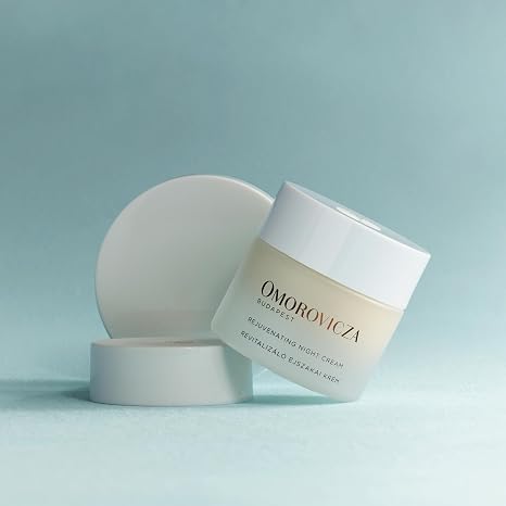Omorovicza Rejuvenating Night Cream 1.7 oz, Restorative Moisturizer | With Hazelnut Peptide and Plum Almond Oil, Overnight Face Mask to Plump, Nourish and Smooth Fine Lines