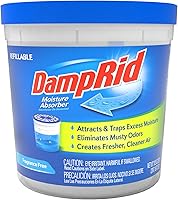 DampRid Refillable Moisture Absorber, Fragrance Free, 300 g