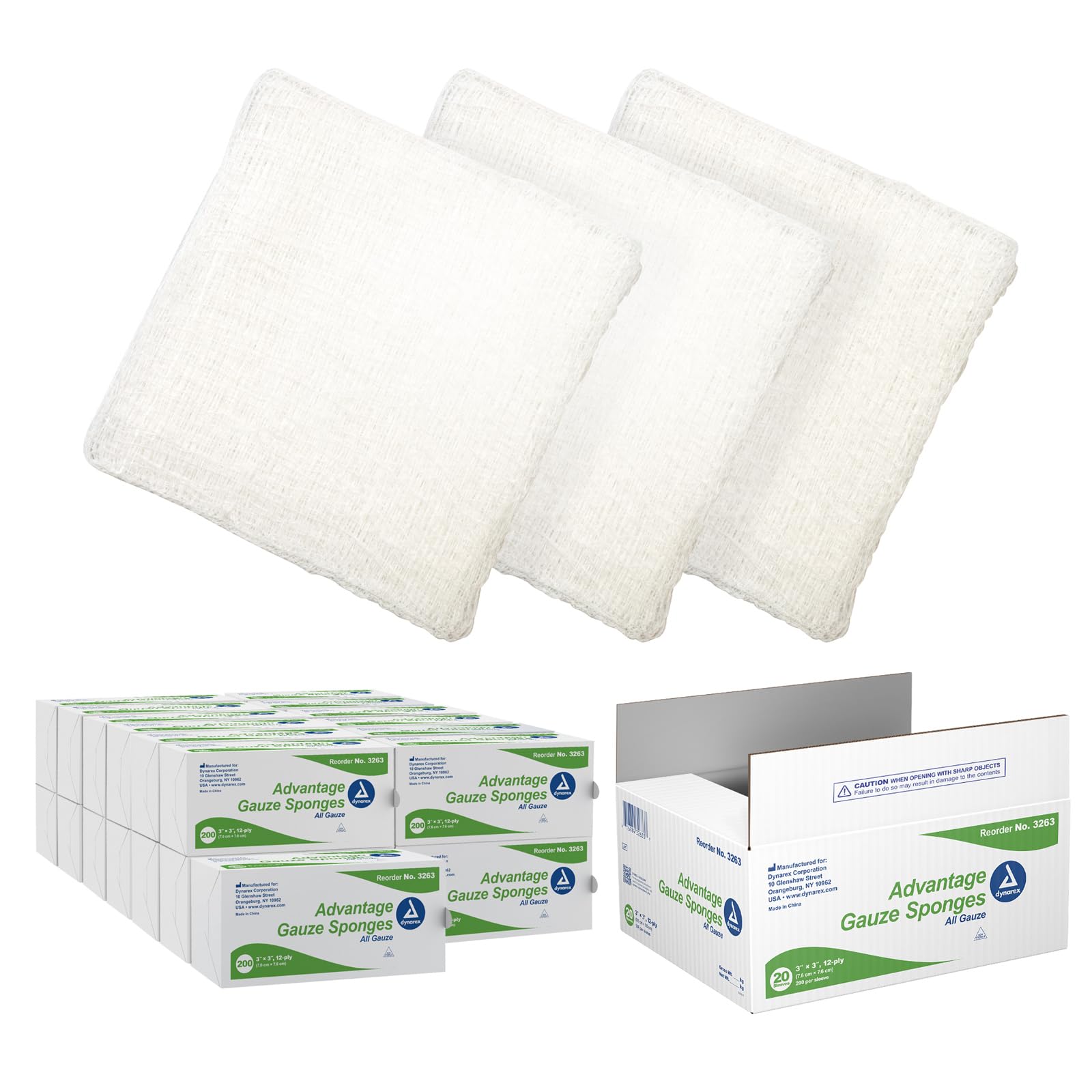 Dynarex Advantage Woven Gauze Sponges 3