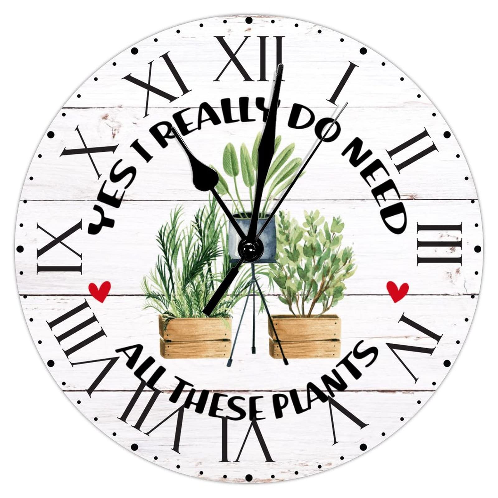 Horloge murale sans tic-tac en PVC pour retrouver le calme au bureau
