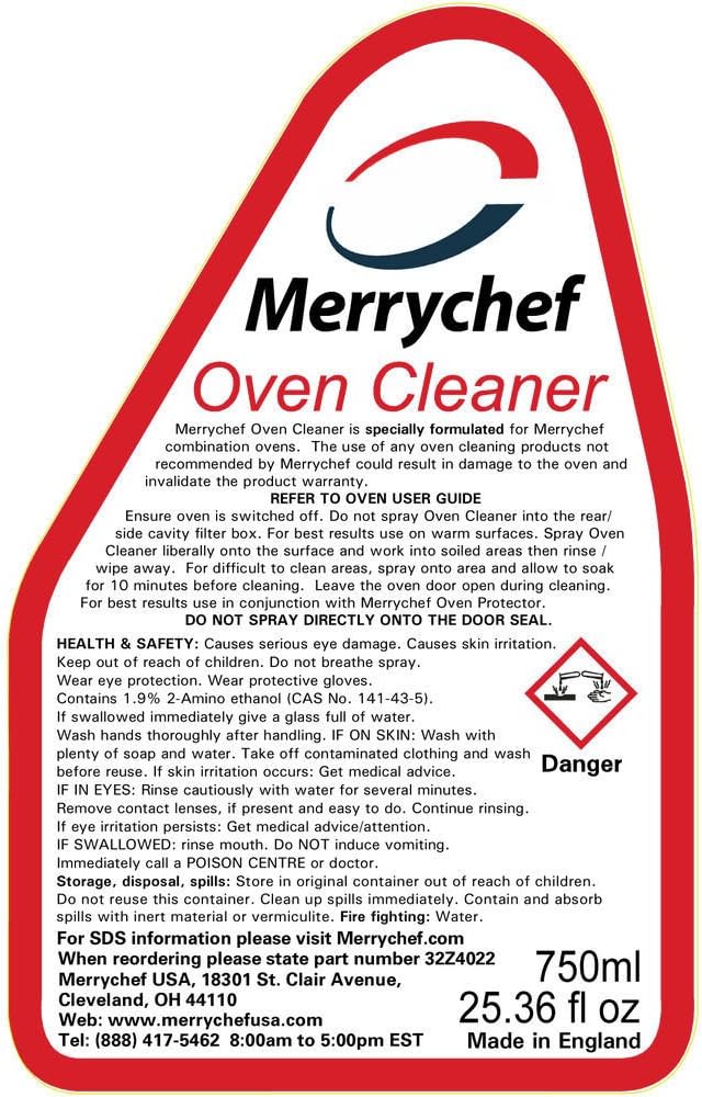 MERRYCHEF Oven Cleaner Usa X 6 Magnus