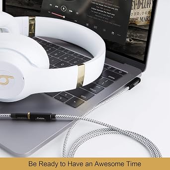 CableCreation Headphone Extension Cable 1.5FT/0.45M, 90 Degree TRRS 3.5mm Male to Female Audio Extension Cable 4-Conductors (Microphone Compatible) for Headphones, Phones, iPads, Car Stereos