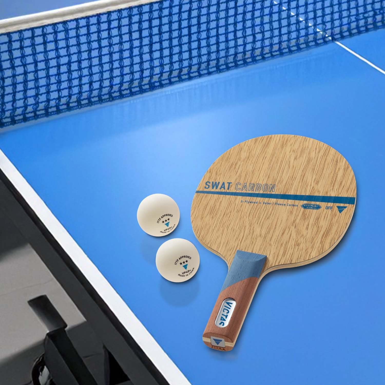 Victas - SWAT Carbon - Table Tennis Blade- ST