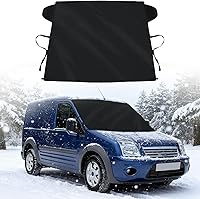Vista 22 de Cubierta de parabrisas para hielo y nieve para Jeep Grand Cherokee 2011-2024, cubierta de nieve para parabrisas, protector de heladas, granizo