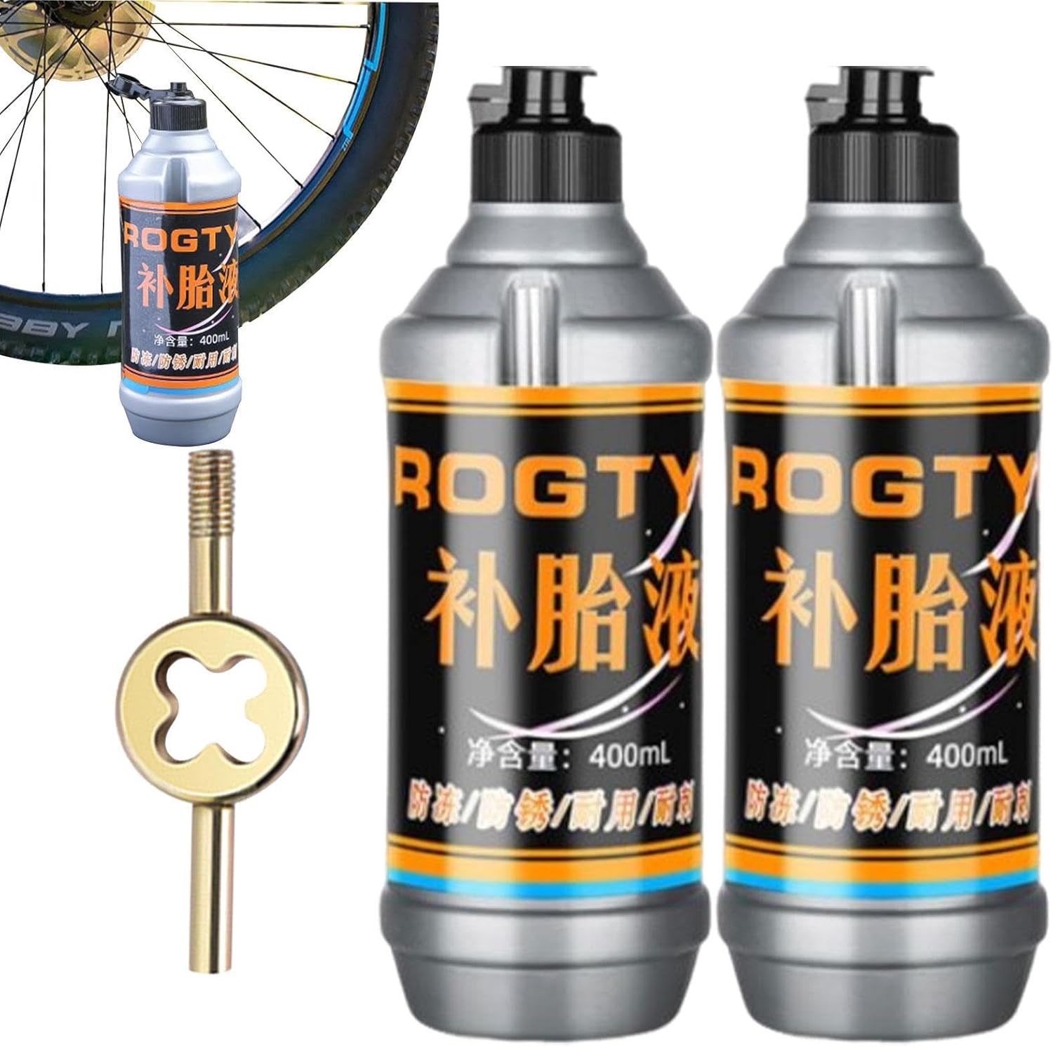 Fix a Flat Tire Sealant,Universal Flat Tire Puncture Repair Sealant