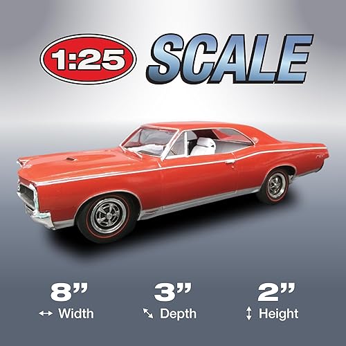 Miniatura 4 de MPC 1967 Pontiac GTO Weekend Warrior - Kit de modelo a escala 125 - Vehículos vintage construibles para niños y adultos