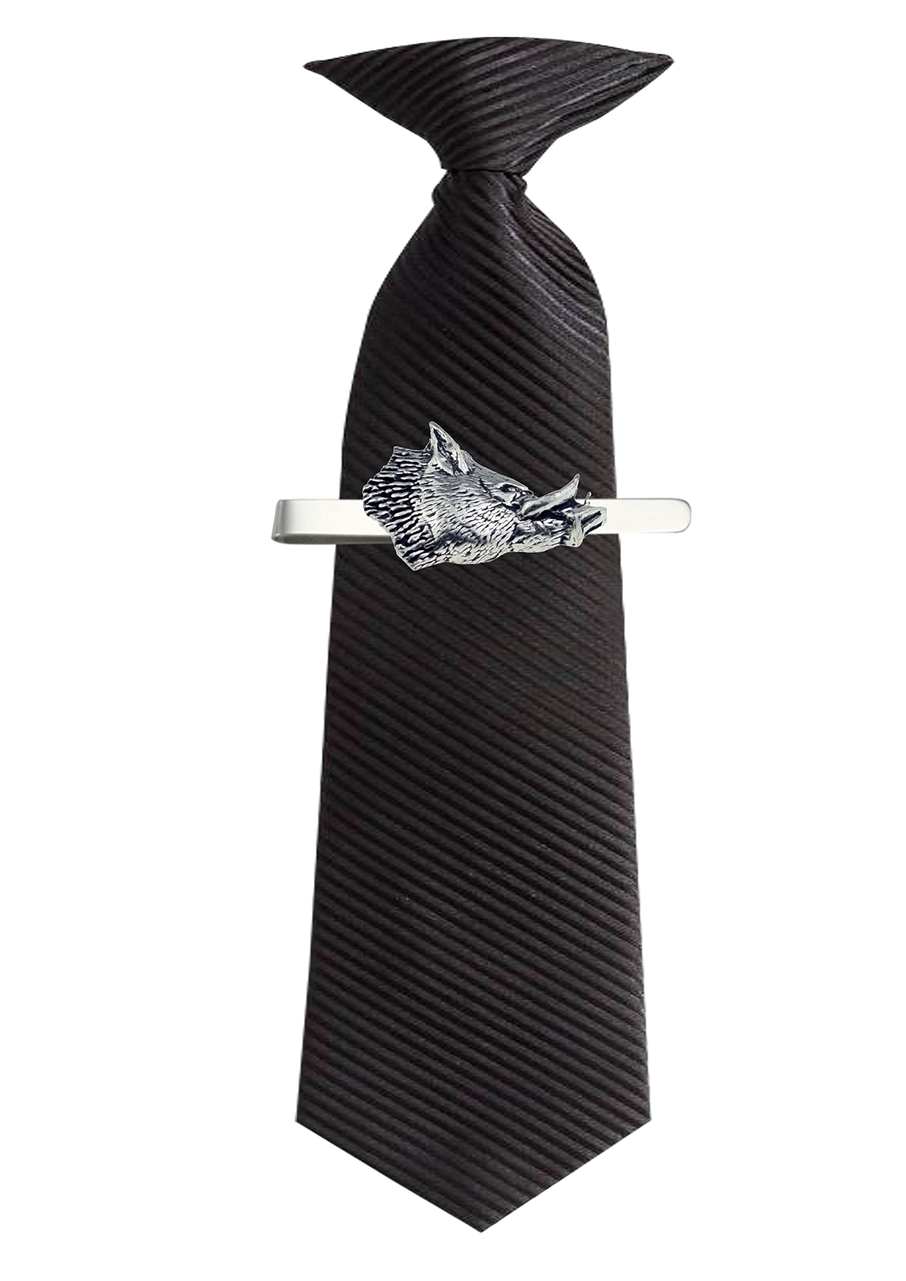 Pinza de corbata Devil Pig accesorio para trajes de oficina y bodas 2
