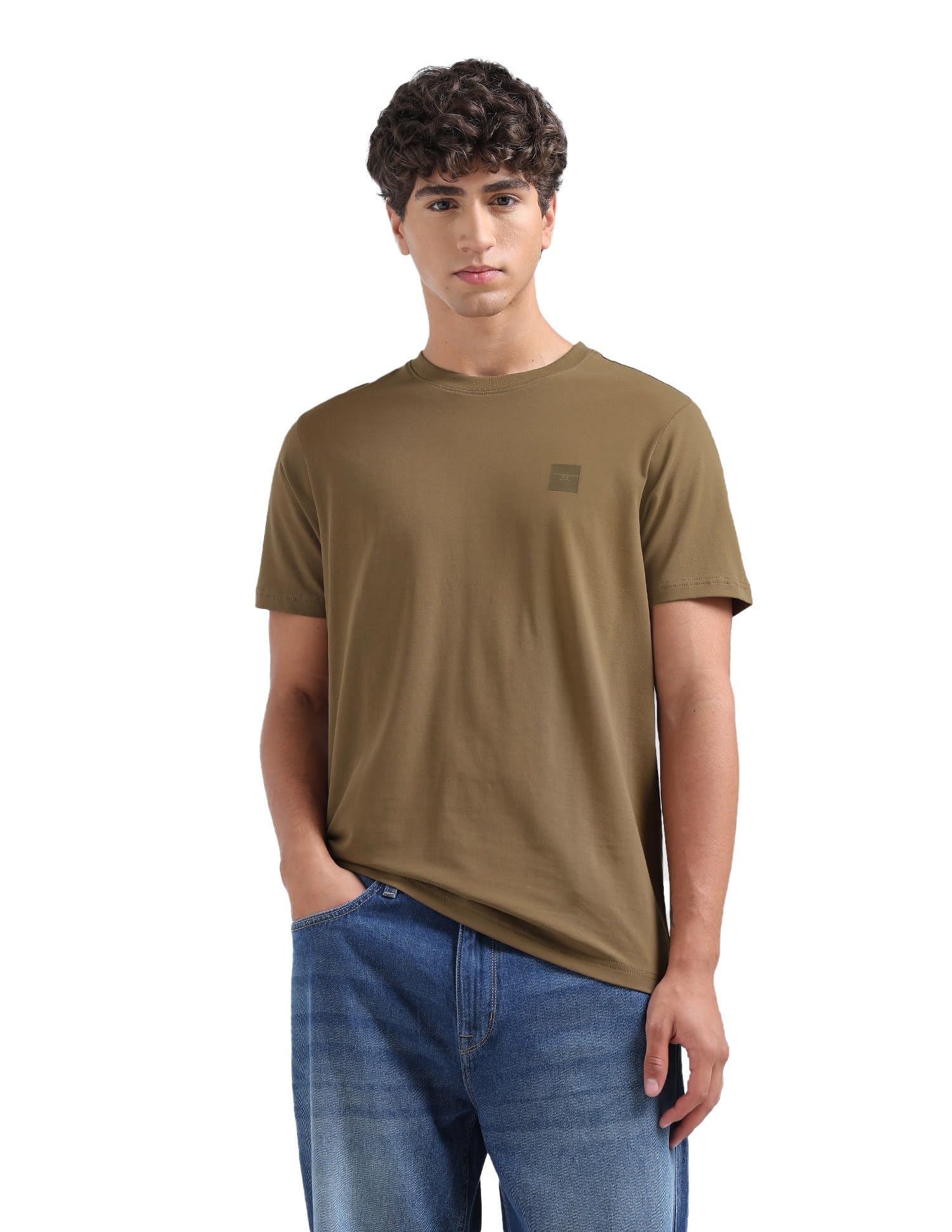 flying machine Men's Regular Fit T-Shirt | Solid | Tshirt for Man-picture-20