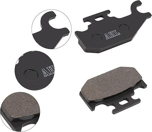 Miniatura 6 de AHL Pastillas de freno delanteras y traseras para SUZUKI LT-A 400 King Quad 2008-2016 / LT-F 400 King Quad 2008-2016 / LT-A 450 King Quad 2007-2010