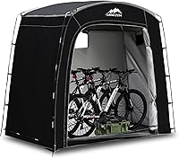 MAIZOA Bike Storage Tent 90x33.5x75in - Waterproof Outdoor Shed for 2-4 Bikes, Motorcycles, Lawn Mowers & Tools