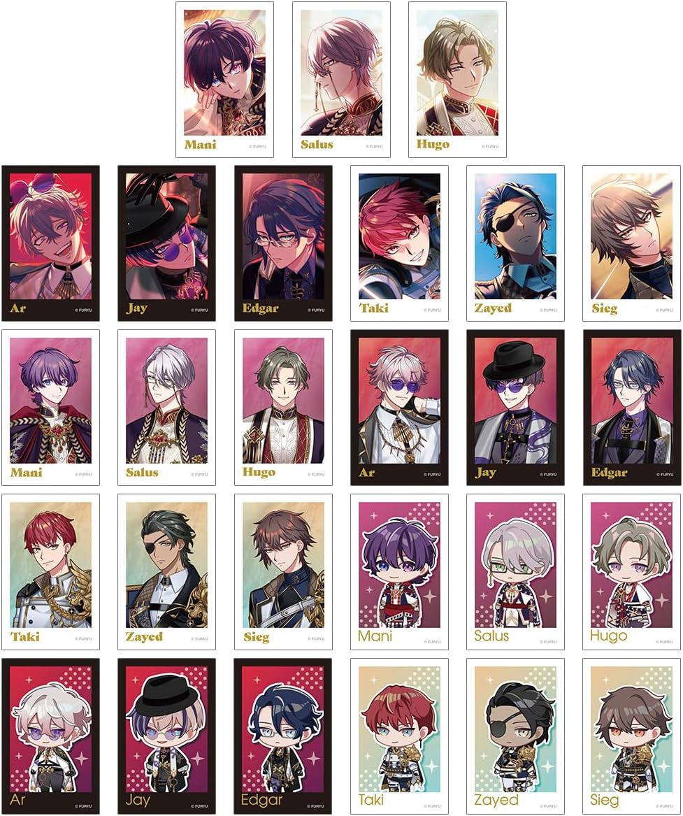 Stellarium Trading Instant Camera Style Illustration Card Vol.2 Ver.B, Box of 27