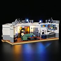 Vista 2 de BRIKSMAX Kit de iluminación LED para Seinfeld - Compatible con el modelo de bloques de construcción Lego 21328 - No incluye el juego de Lego
