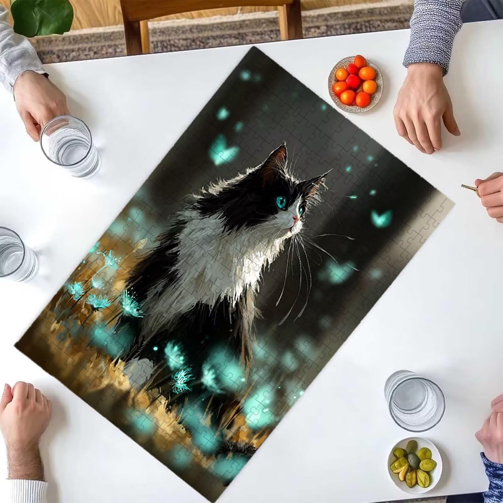 Puzzle dla dorosłych 1500 sztuk | Zabawa rodzinna i zajęcia grupowe dla nastolatków i prezent urodzinowy dla dzieci w wieku 14 lat | Dekoracja domu i pomysł na prezent Relax87 x 57 cm PjY9877 2-A