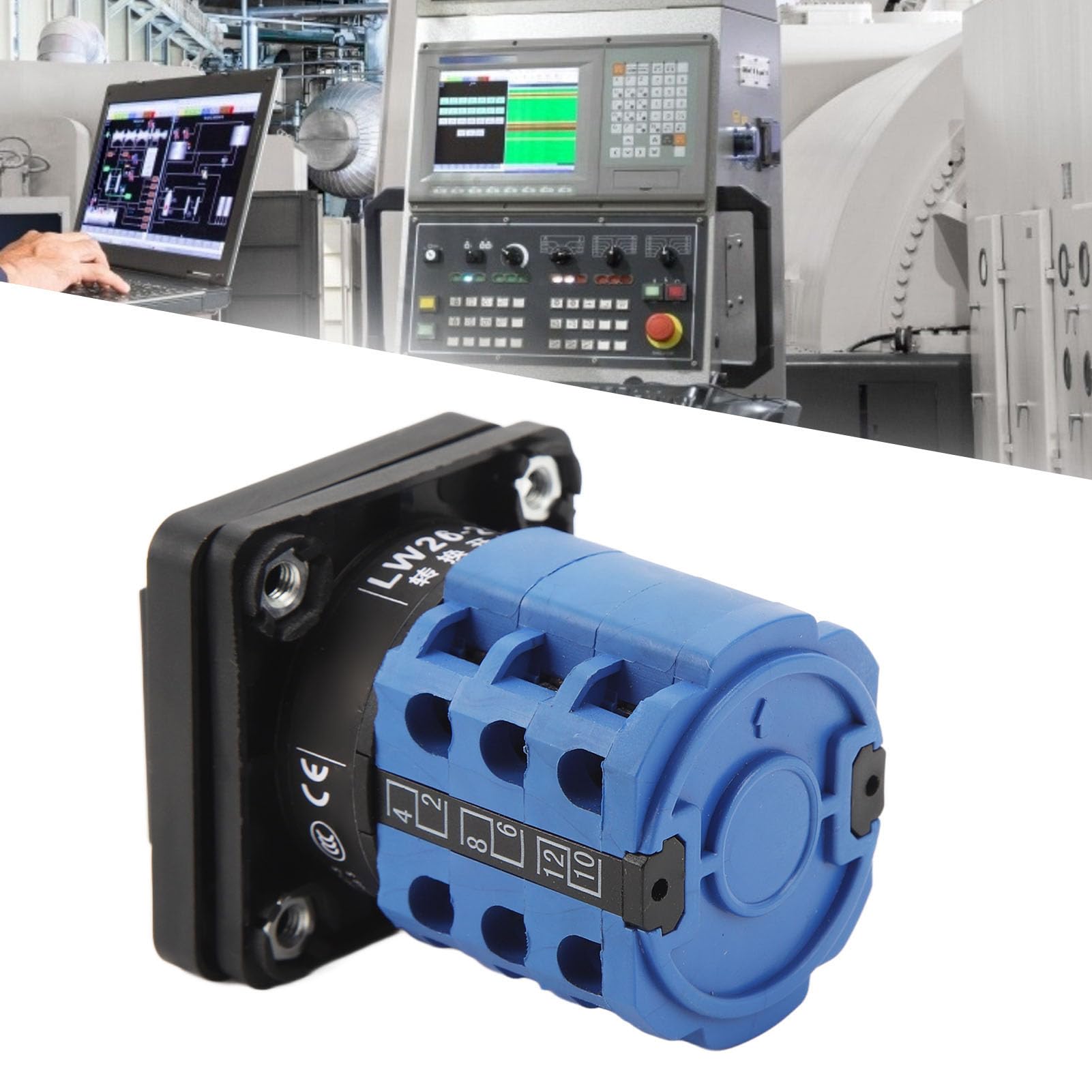 Commutateur Rotatif 3 Positions DC 220v AC 380v, Sélecteur de Changement