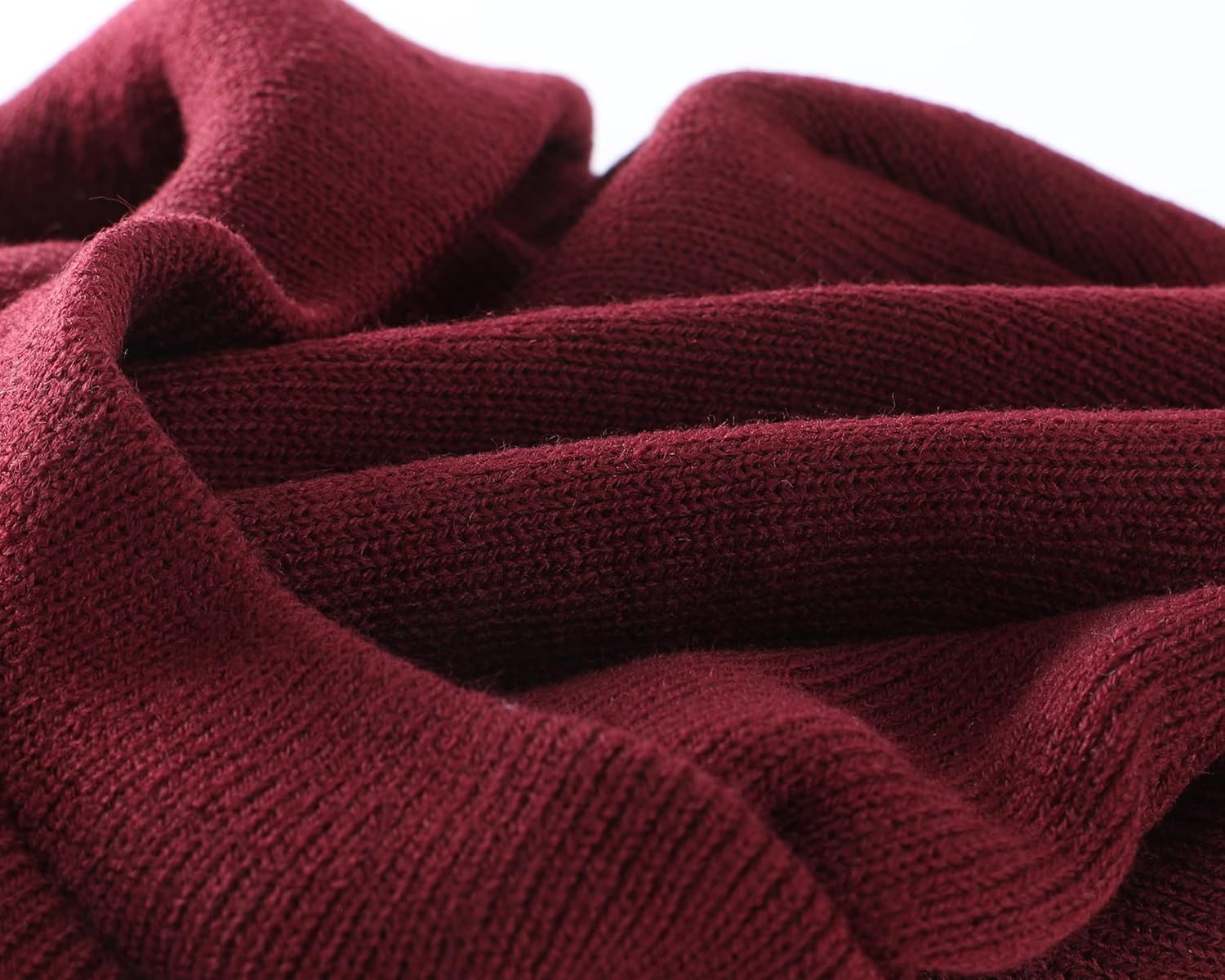 Home Prefer Men's Winter Beanie Hat with Brim Warm Double Knit Cuff Beanie Cap Watch Radar Hat - Image 6