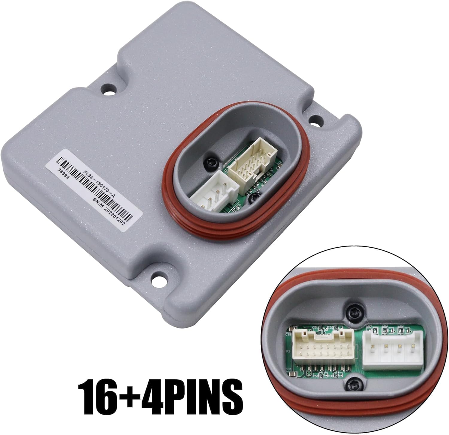 FL34-13C170-A Headlight Control Module Replacement LED Module for 2015-2020 Ford F150 F250 F350 Headlight Unit Controller Part