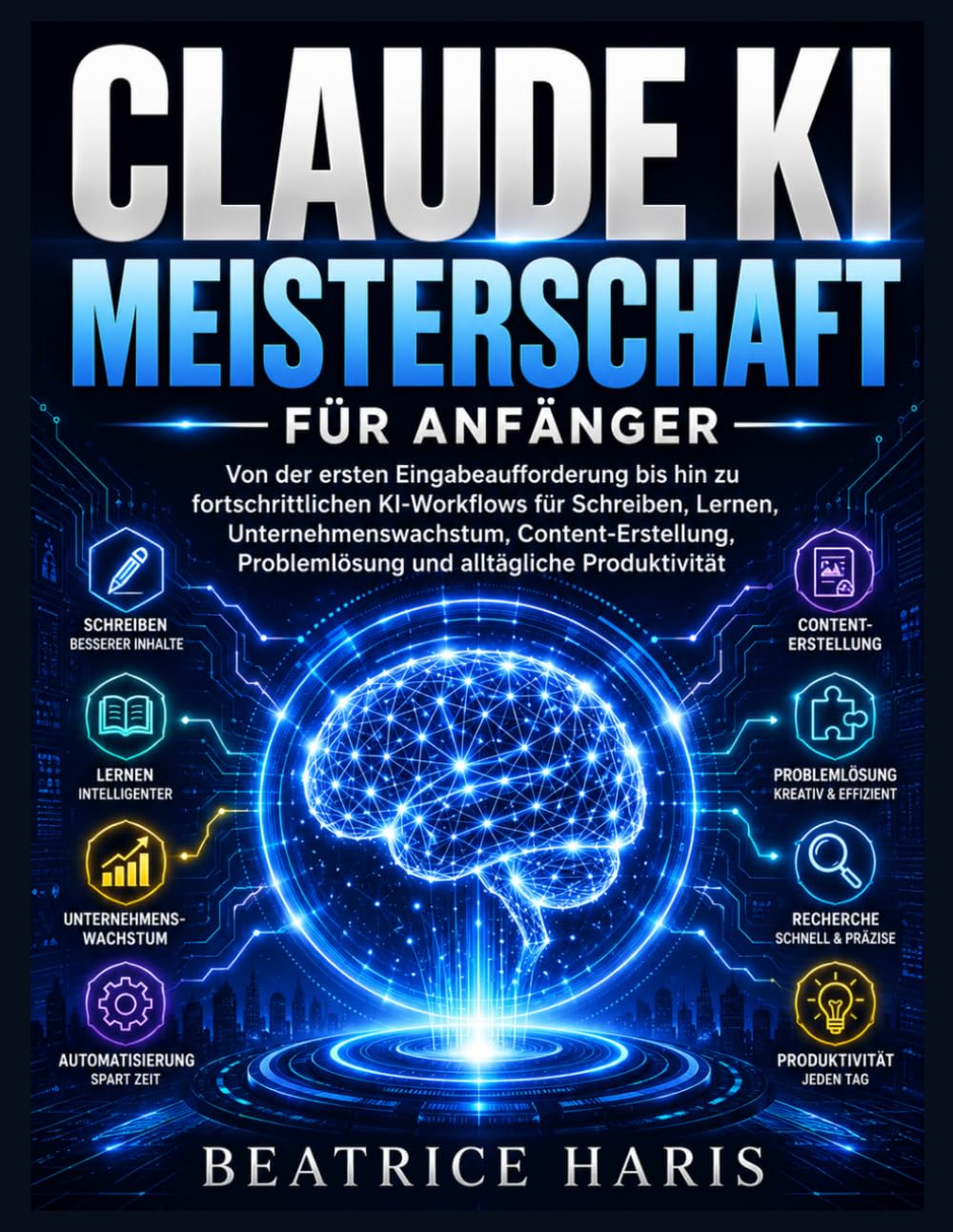 Claude KI-Meisterschaft für Anfänger: Von der ersten Eingabeaufforderung bis hin zu fortschrittlichen KI-Workflows für Schreiben, Lernen, ... Problemlösung und alltägliche Produktivität