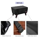 Andacar Foosball Table Cover, Waterproof, Black, Polyester, Universal Fit, 63x45x19.5in gallery image