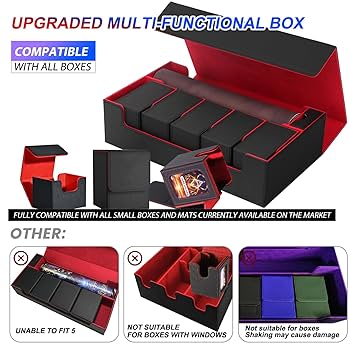 Amazon.com: Scimi Premium Trading Card Storage Case TCG Deck