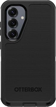 OtterBox Samsung Galaxy S25 and S24 Defender Series Case - Black Ships in polybag, Ideal for Business customers
