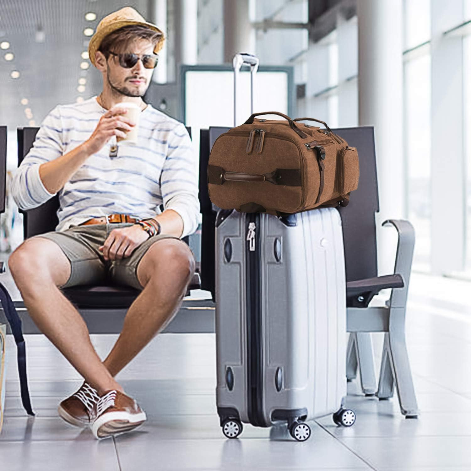 yousu canvas backpack