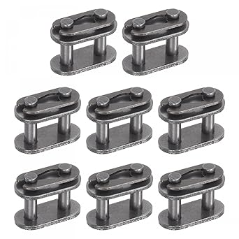 uxcell 8Pcs Chain Master Connector Link Roller, 3/8