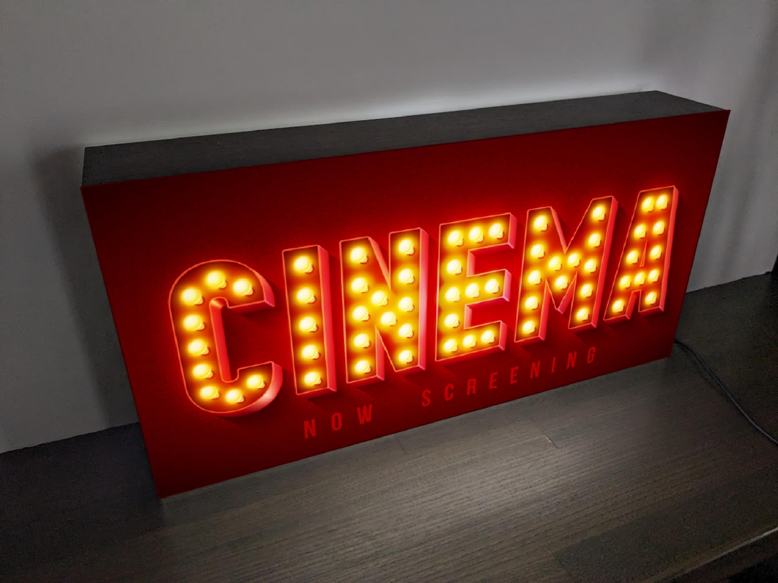 Amazon.co.jp: 立体に見える【Lサイズ】映画の時間 CINEMA 映画 映画館
