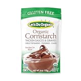 Let's Do Organic Cornstarch - Corn Starch for Cooking, Corn Starch Organic, Corn Starch Powder, Non GMO Corn Starch Gluten Free - 6 Ounce (Pack of 1)