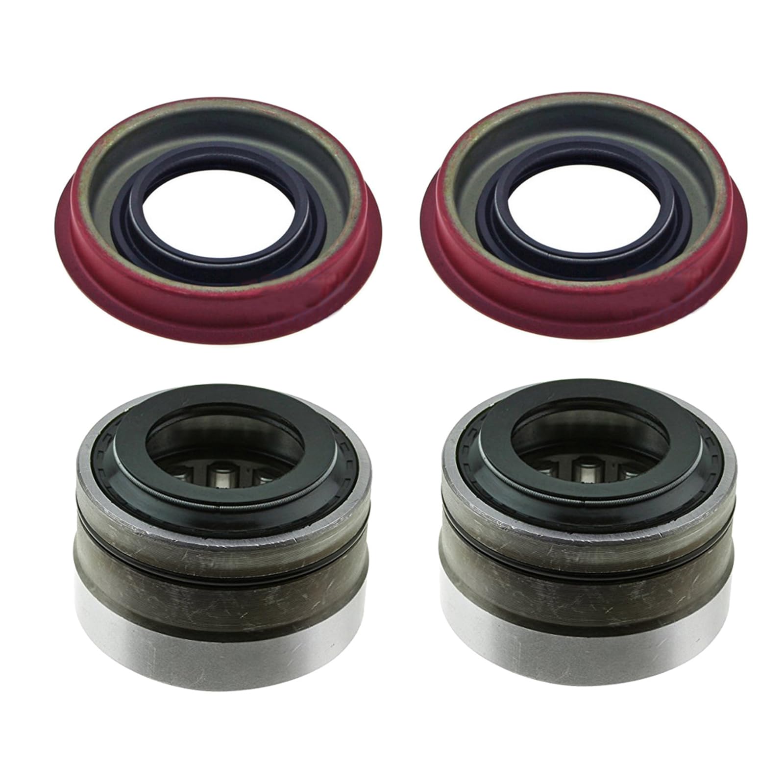 Maxfavor 4PCS Rear Wheel Hub & Bearing & Seal Kit Assembly Replacement for GMC C2500/K1500/Savana 2500/Sierra 1500/Chevrolet Suburban 2500/ Silverado 1500/K1500/Cadillac Fleetwood 1988-2013