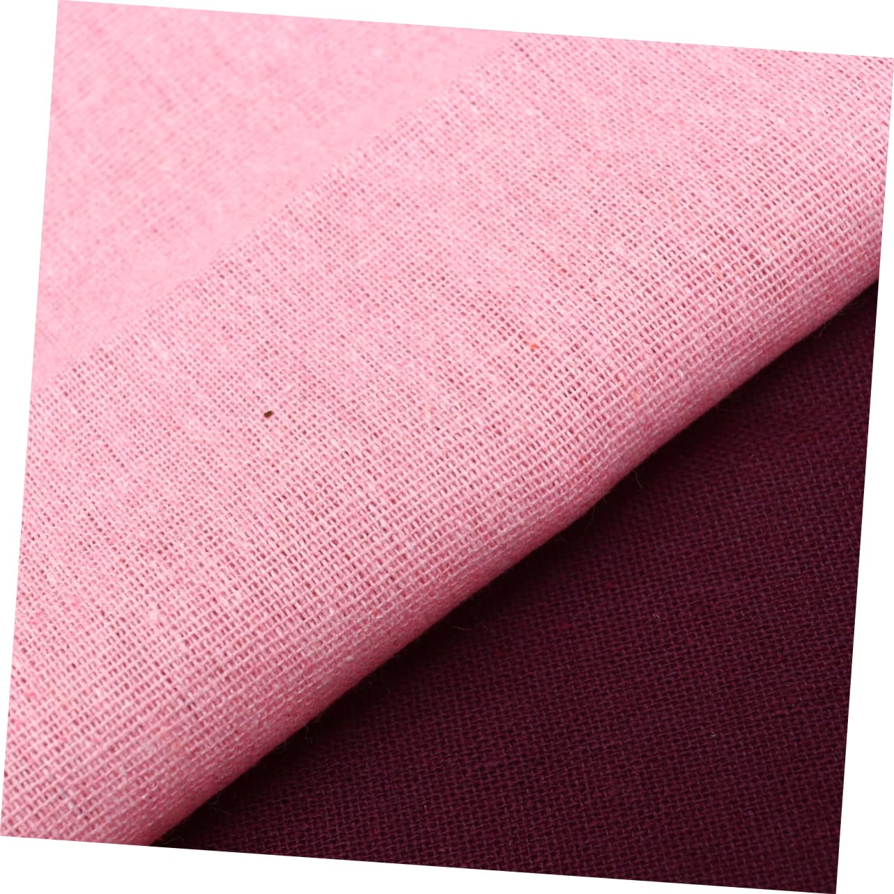 NUOBESTY 14pièces Tissus Lin Unis Pour Patchwork Matériaux Pour Couture Et Scrapbooking Couleurs Pour Quilting Et Artisanat