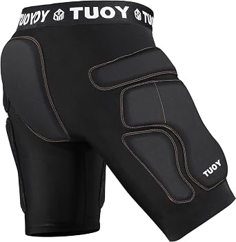 Men Protective Padded Shorts for Skateboard Ski Ice Skating Snowboarding Snowboard Butt Pad Tailbone Hip Women