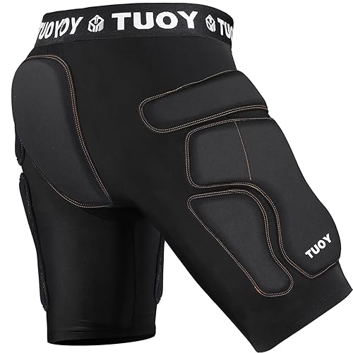 Protective Padded Shorts for Snowboard Hip Protection for Skiing, Ice