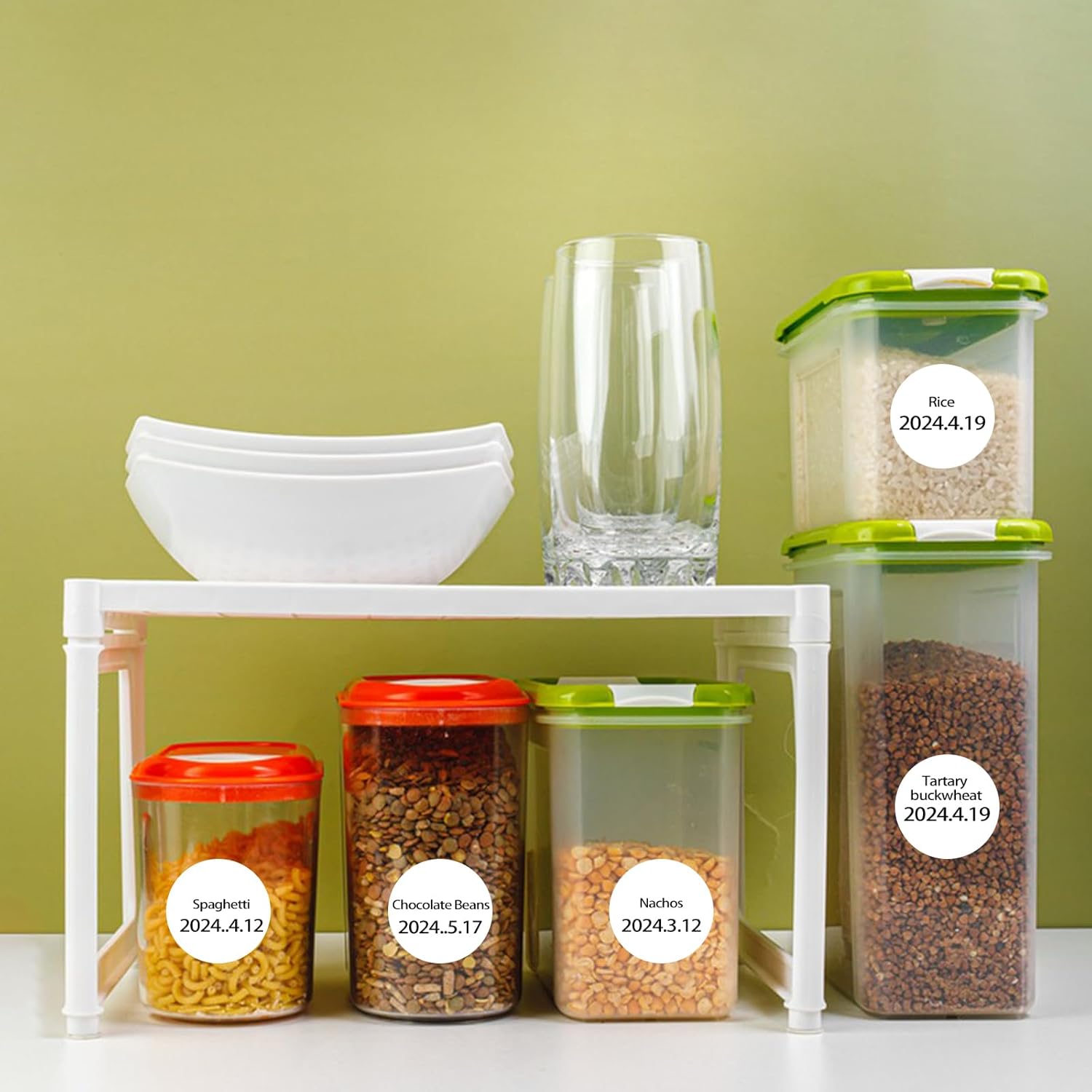 2 Inch White Circle Thermal Sticker Labels,1000pcs Self-Adhesive Round Direct Thermal Labels,Multi-Purpose Multifunctional Roll Thermal Stickers,for Barcodes,QR Code,DIY Logo Design,Name Tag - Image 3