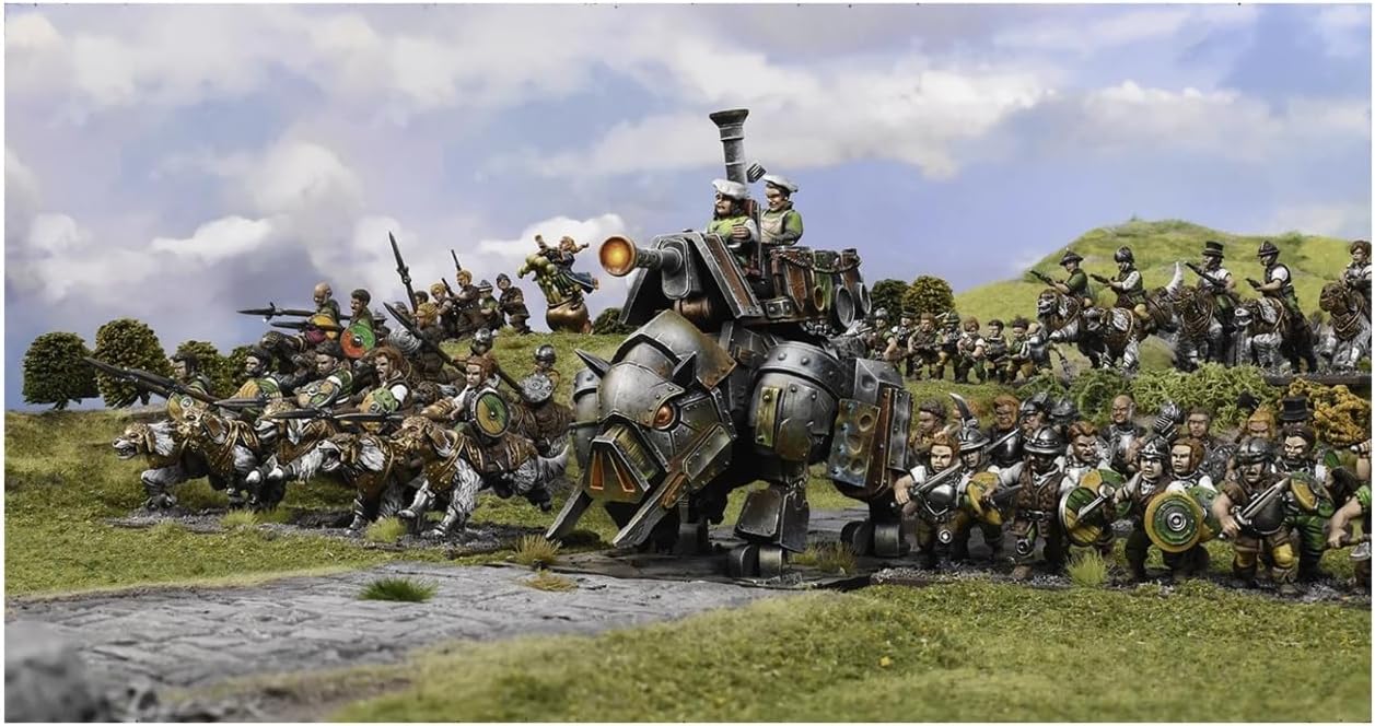 Kings of War Halfling Battalion