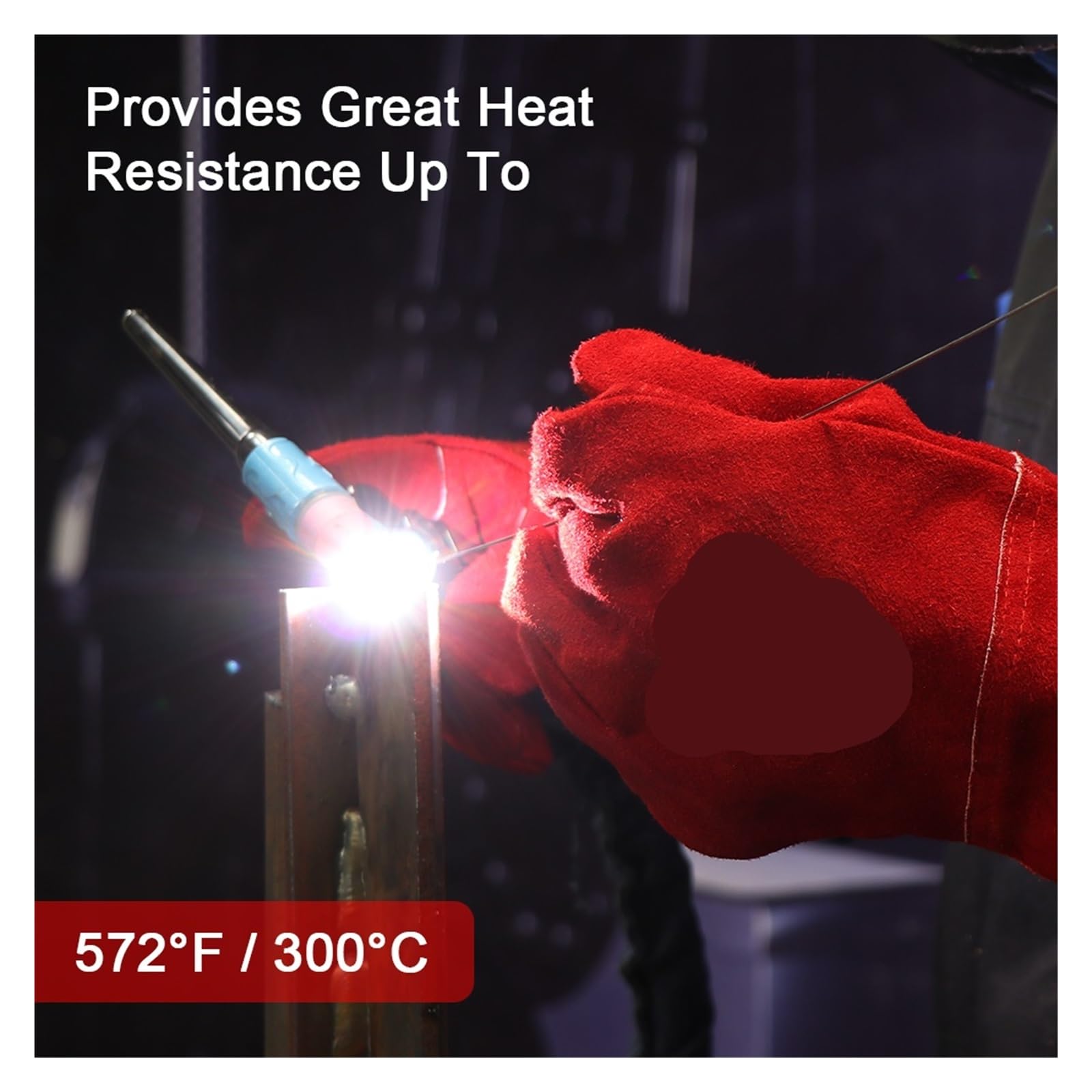 27cm Welding Glove Multifunctional Welding Work Gloves Protective Gloves for Welders Against Scalding