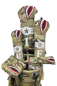 ゴルフヘッドカバーDW/FW/UT/UT用4点セット 迷彩 送料無料 楽天市場】カモフラ ゴルフヘッドカバー 4個セット (全3色) DR