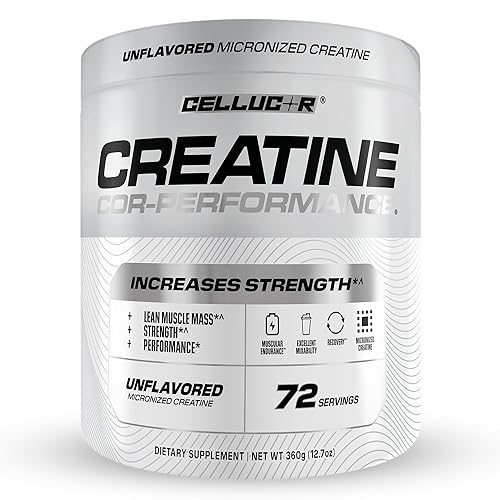 Cellucor Cor-Performance Creatine Monohydrate for Strength and Muscle Growth, 72